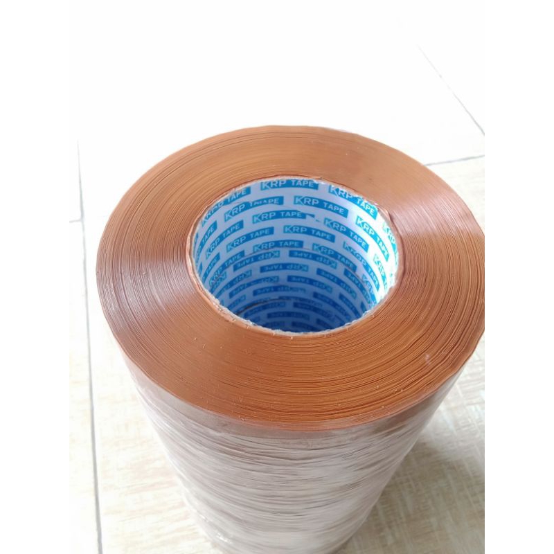 

Lakban coklat harga 1 pcs 45mm x 500Yard, bening & coklat