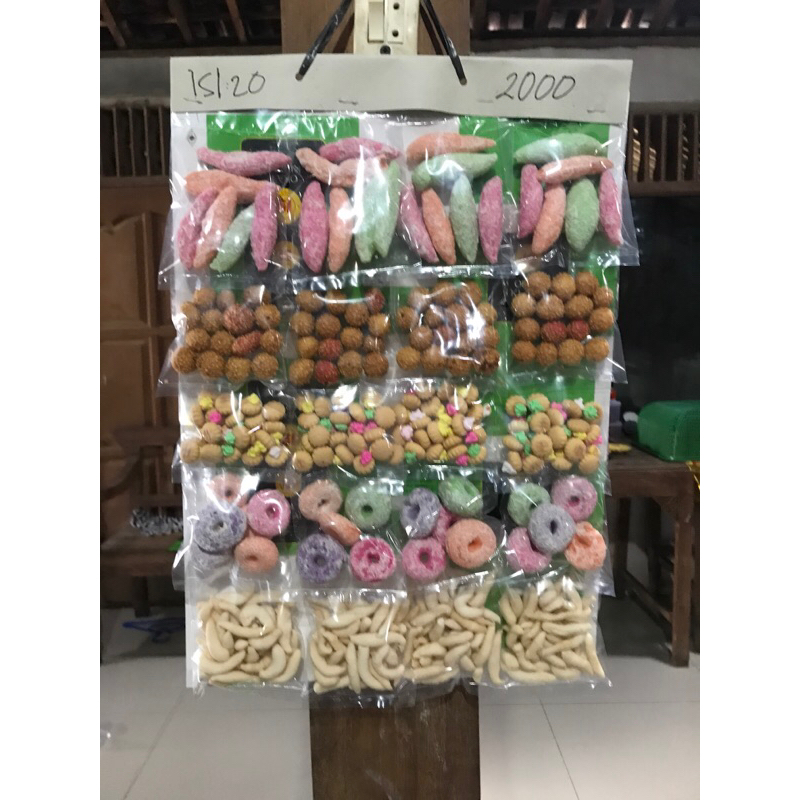 jajanan aneka snack 2000an isi 20pcs