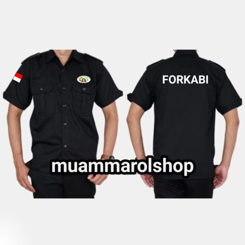 kemeja forkabi bordir