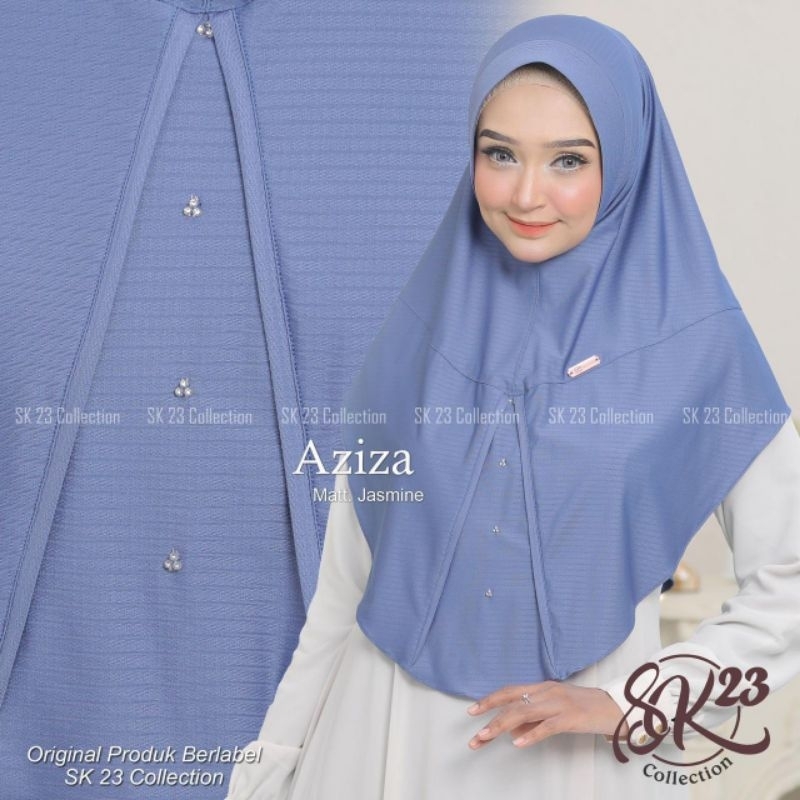 Aziza Original Sk23 Collection Hijab Instan Fashionable