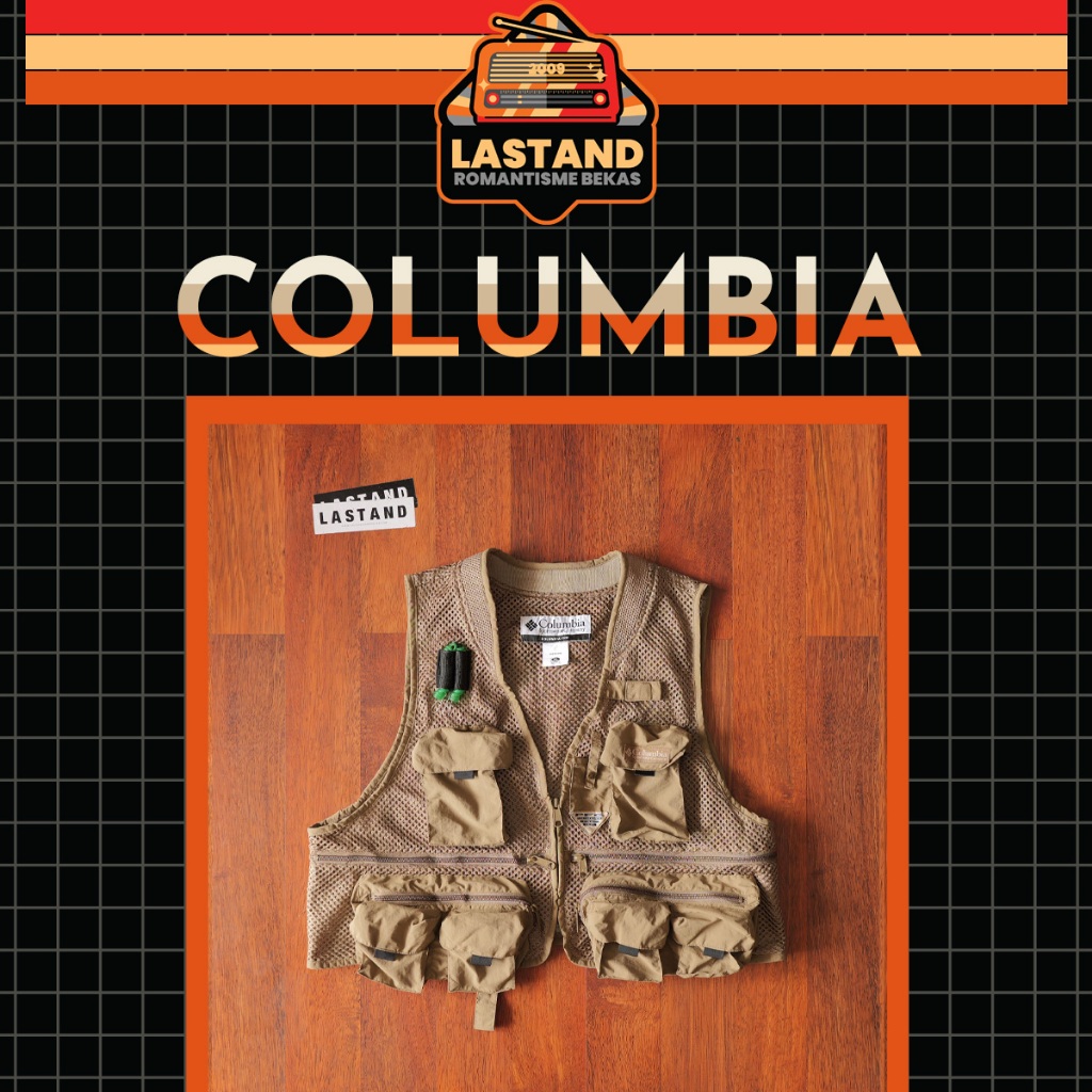 Vest Tactical Fishing Rompi Mancing COLUMBIA