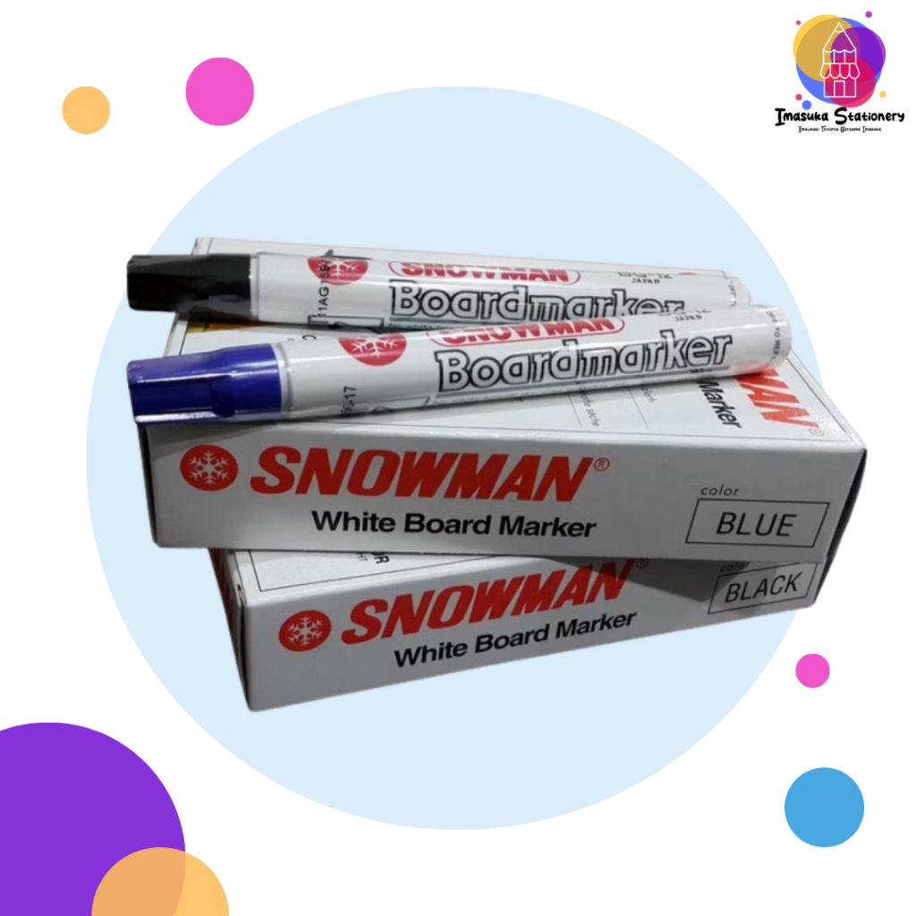 

Spidol Snowman Whiteboard / Spidol Papan Tulis Putih