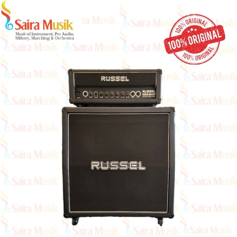 Amply Head Cabinet Gitar Russel Rock 89DF + RSG-408DF