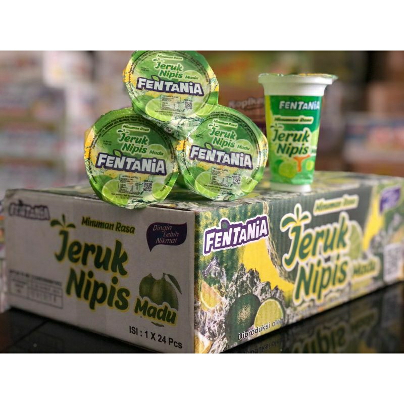 

Jeruk Nipis Madu Cup Isi 1 X 24 Pcs 160ml