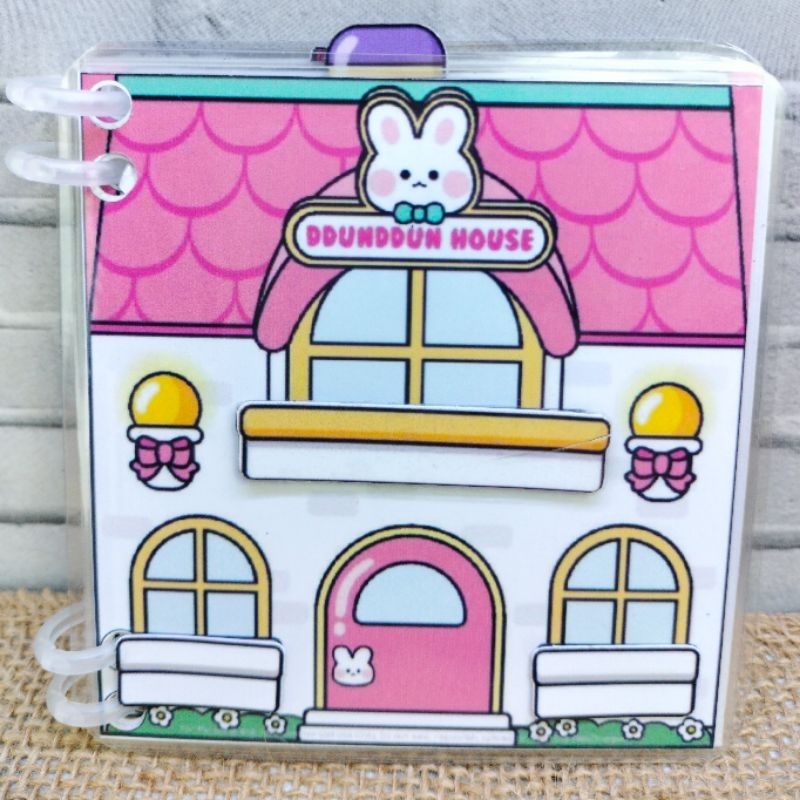 PAPER DOLL BONEKA KERTAS VIRAL RUMAH KELINCI