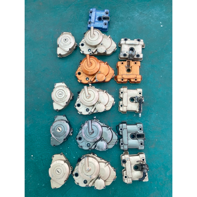 Tutup blok mesin satria fu repaint bahan original