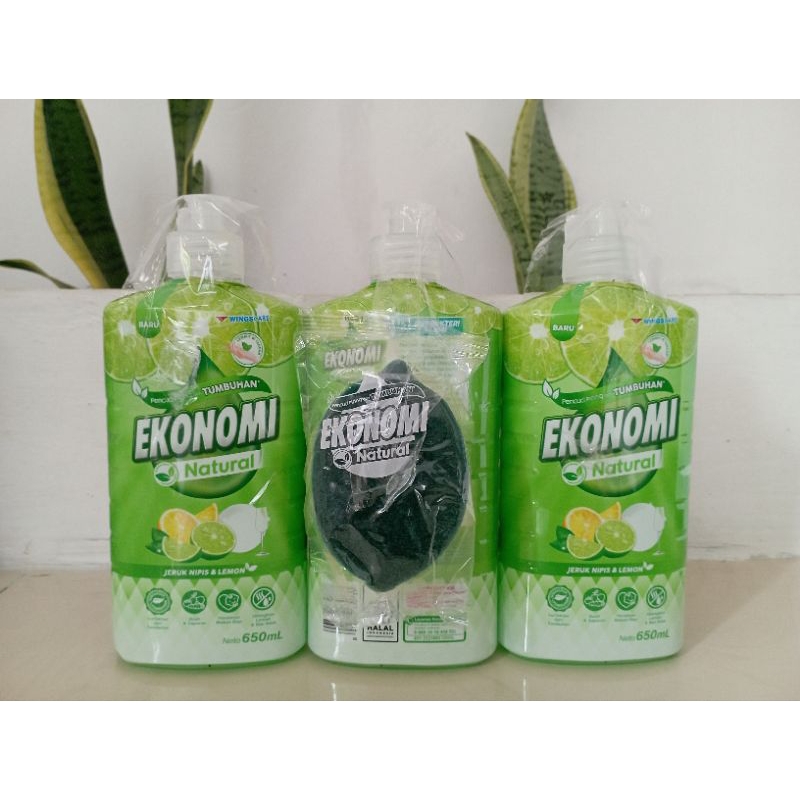 sabun cuci piring ekonomi free spon 680mll