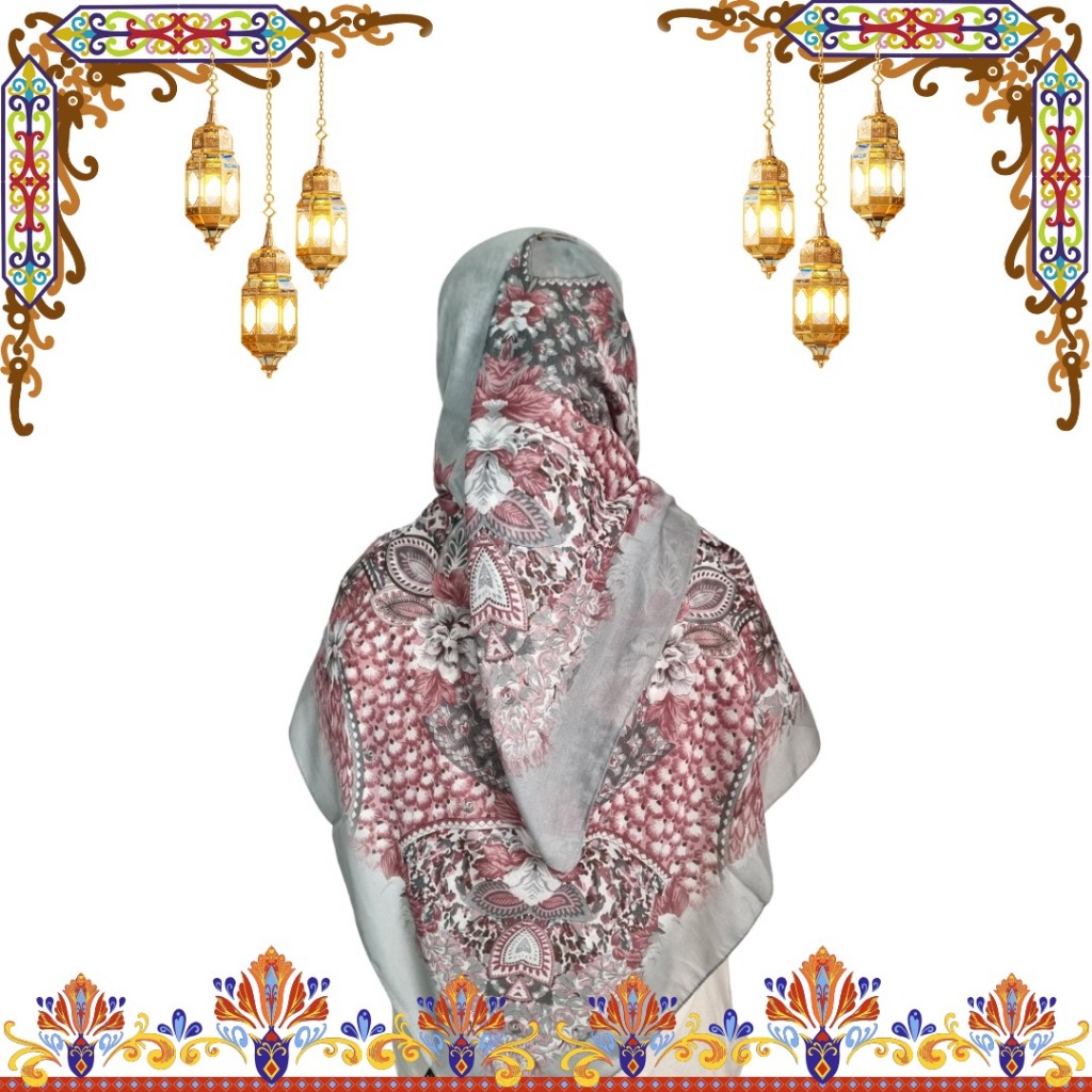 Jilbab Turki_Miss Color Hijab Segiempat Syari polyspun Ukuran140 x 140_Jilbab Cantik