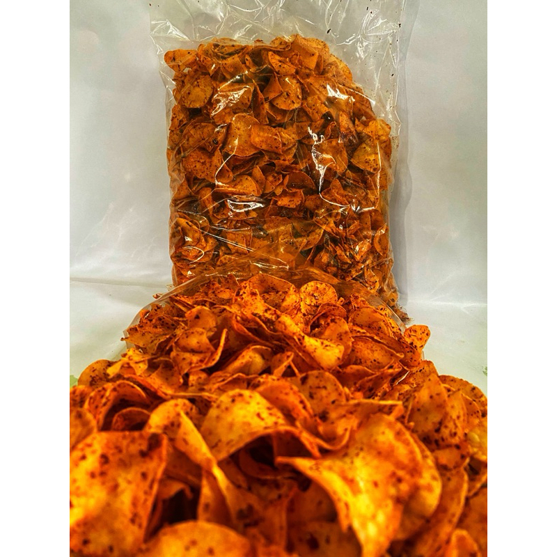 

Pikset keripik singkong pedas daun jeruk 1/2 kg