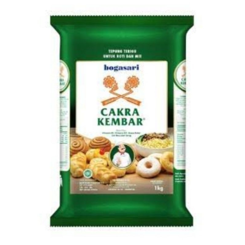 

Terigu Cakra kembar Premium 1kg