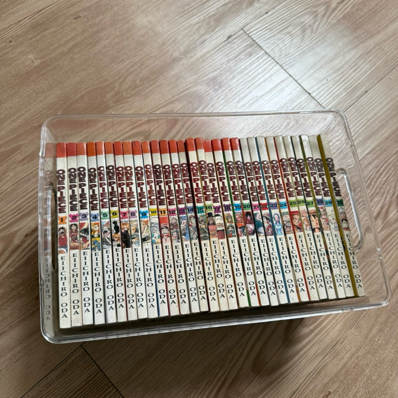 preloved one piece komik set lengkap 1-30 kondisi bagus buku seken
