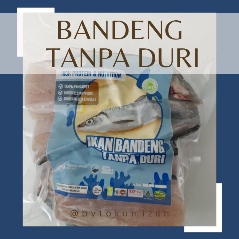 

Ikan Bandeng fillet tanpa duri 500gr Halal