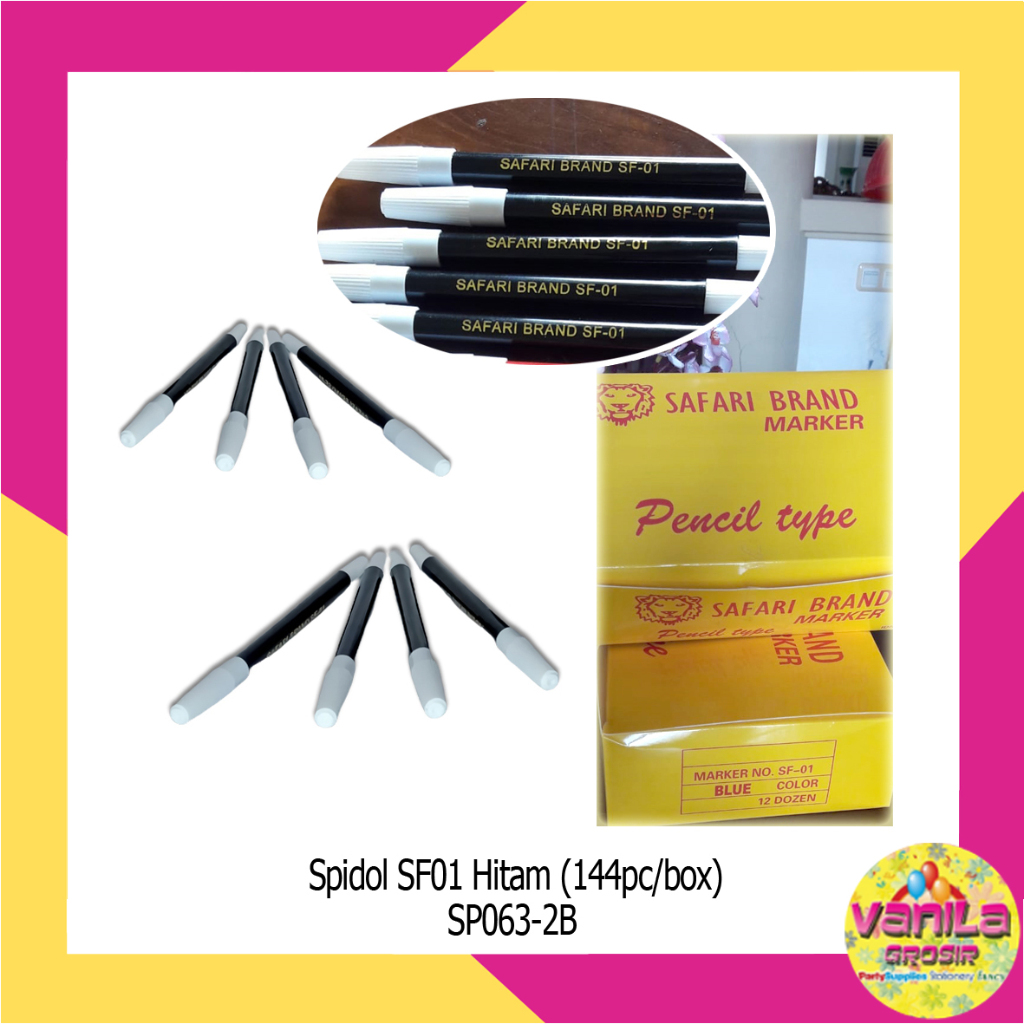 

(1Box Isi 144Pcs) Spidol Kecil, spidol tulis, spidol ecer, alat tulis, perlengkapan kantor