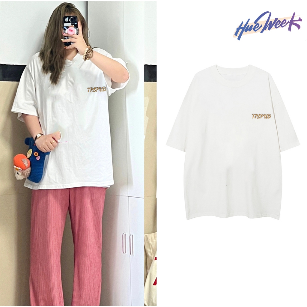 【Kaos Keren】HW. T-shirt Oversize Hitam tshirt kaos import baju kaos korea | Kaos baju Wanita pria/29