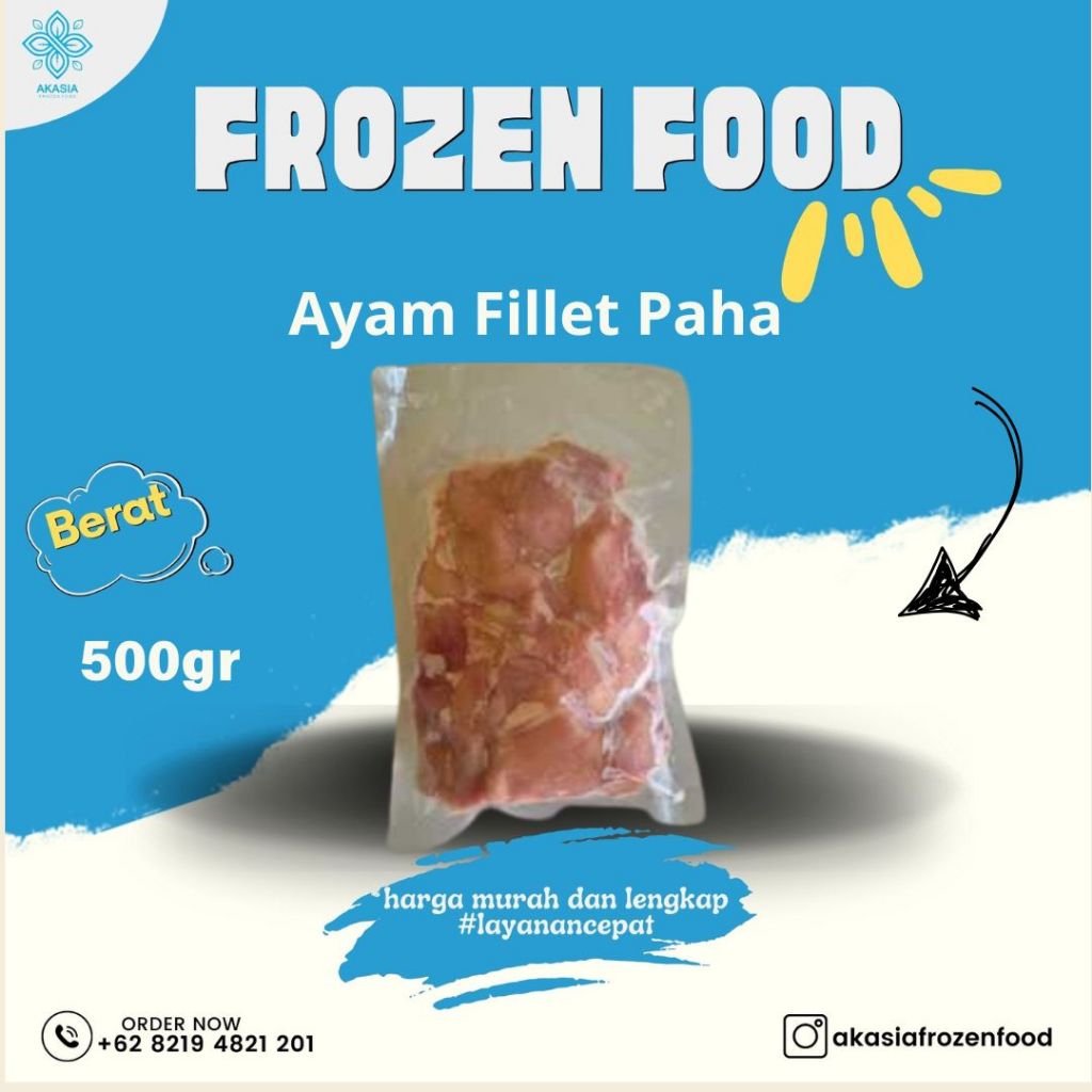 

Ayam Fillet Paha 500gr