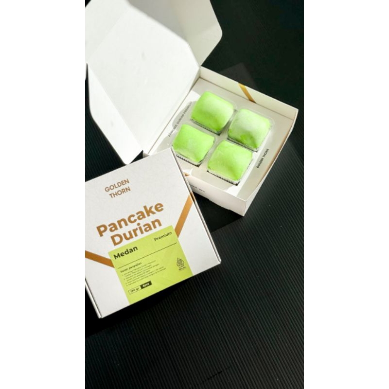 

Pancake Durian Medan Asli isi 4pcs