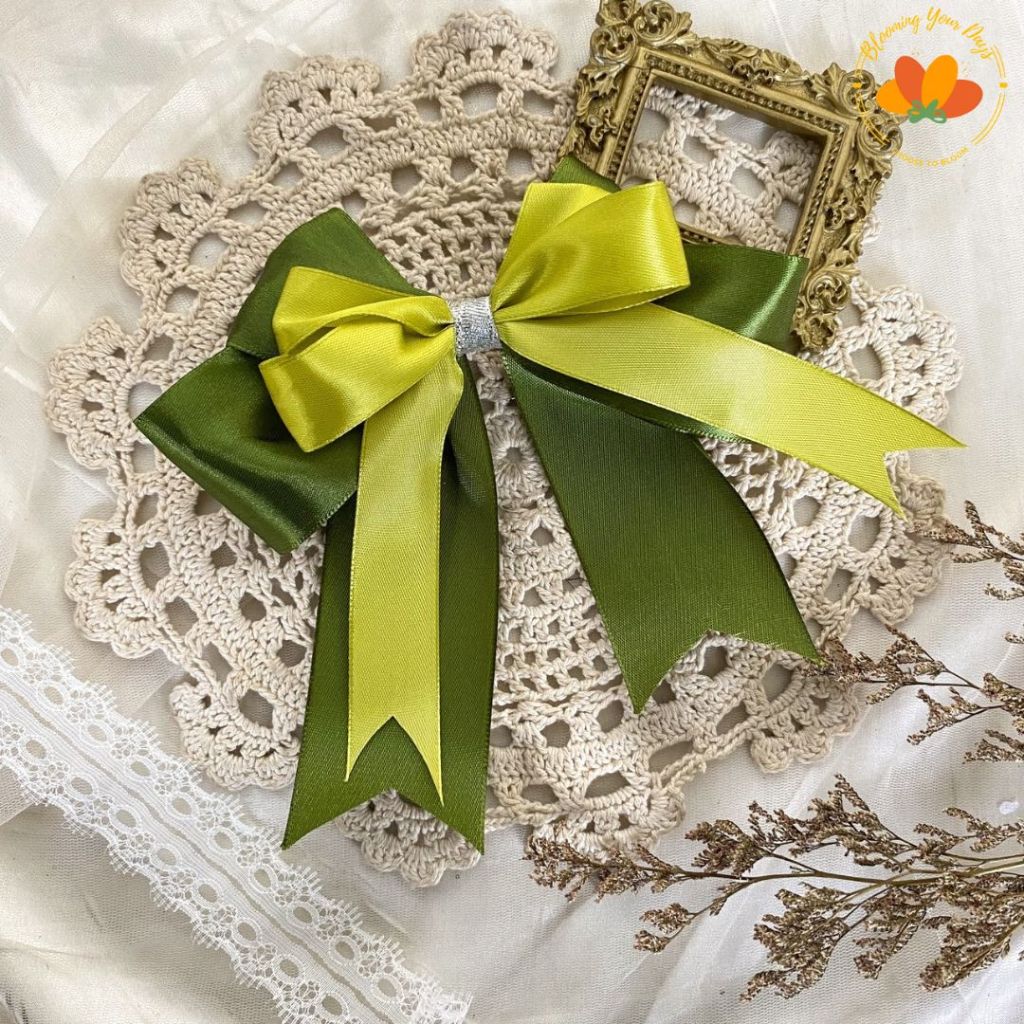 5cm pita satin pita hampers pita hias Pita Tempel Kado/Parcel/Hantaran/Hampers dll | Pita 2 Tumpuk G