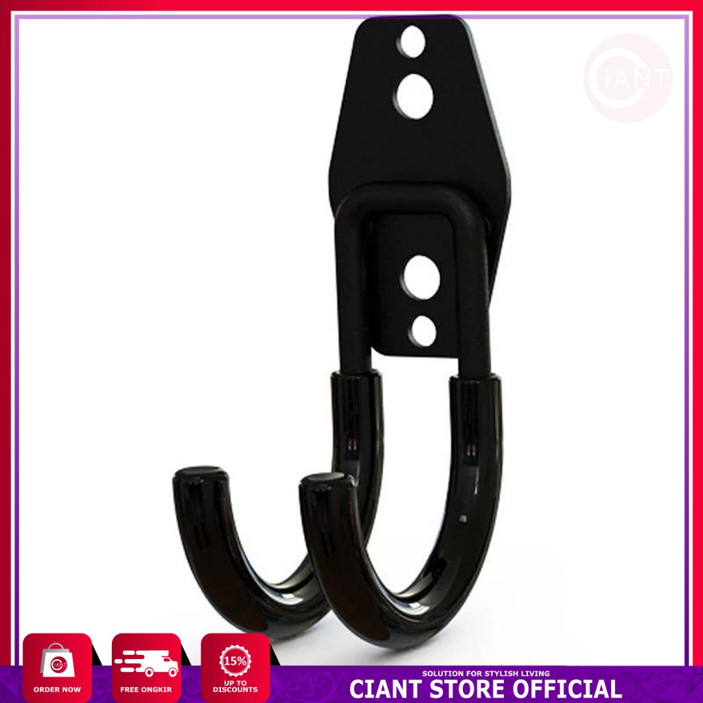 GANTUNGAN ORGANIZER DINDING SEPEDA SERBAGUNA PENGAIT CANTOLAN HANGER
