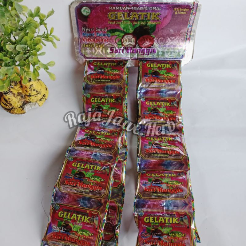 

gelatik sari manggis kapsul renceng