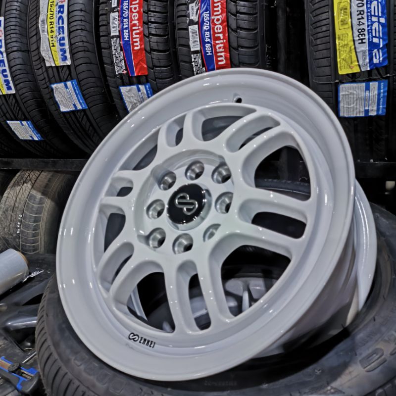 VELG RACING ENKEI RPF-1 RING 14 LEBAR 5.5 ET 38 PCD 4X100,114