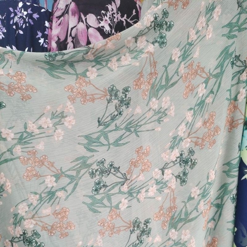 kain ceruty yoryu motif - bahan serat kulit jagung - kain motif ceruty yoryu dzc