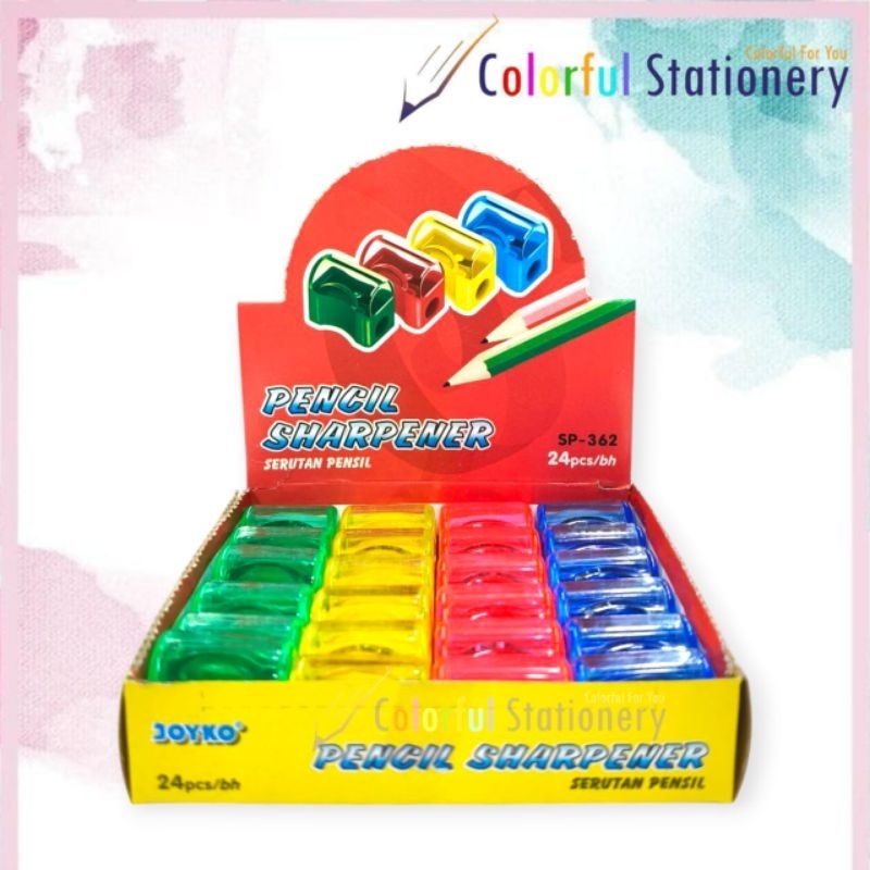 

Serutan / Pengserut / Rautan Joyko SP-362 (24 Pcs)