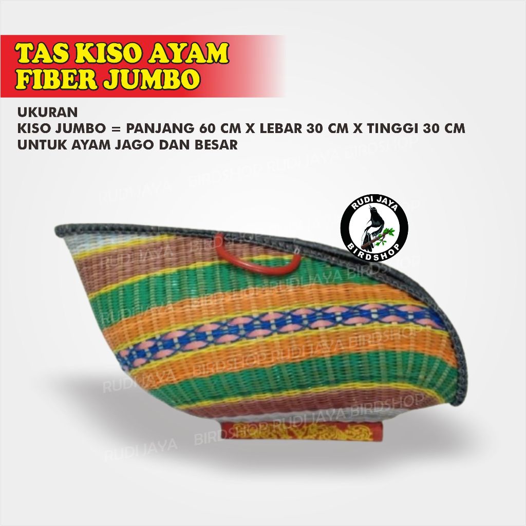 TAS KISO AYAM FIBER JUMBO BESAR KISA KASO AYAM FULL FIBER JUMBO DAN MONCONG LEHER ANGSA JUMBO