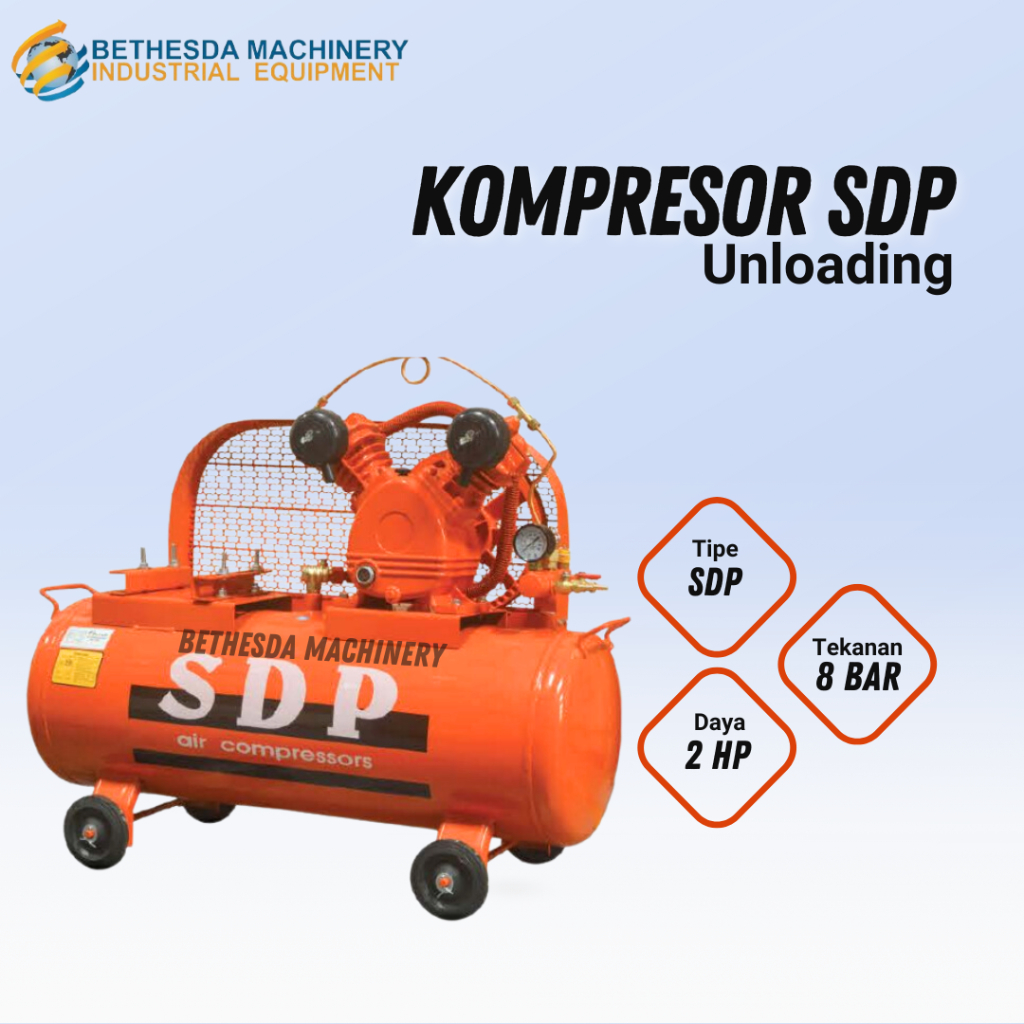 Kompresor SDP 2 Hp 8 Bar Kompresor Unloading SDP