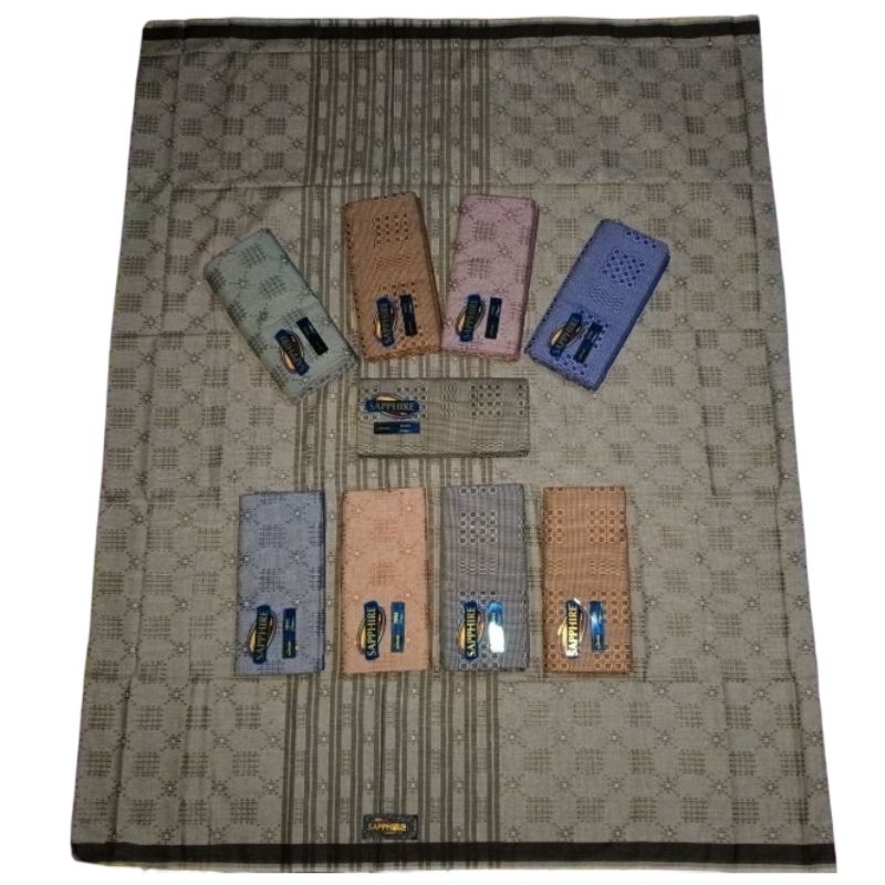 SARUNG SAPPHIRE TETRIS  ORI 100% | SAPPHIRE GRANADA |Sarung SHAFAROVA MOTIF TERBARU | GROSIR SARUNG