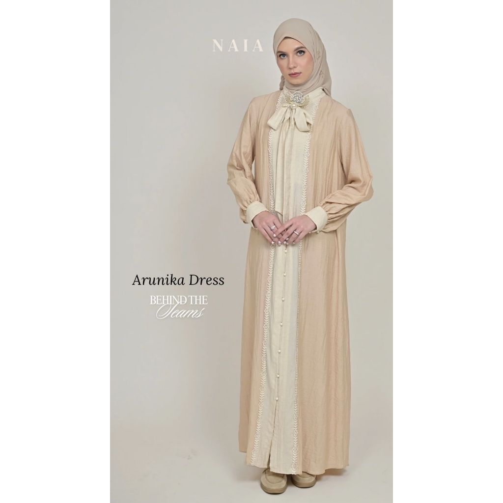 NAIA - ARUNIKA DRESS - BAJU DRESS GAMIS WANITA