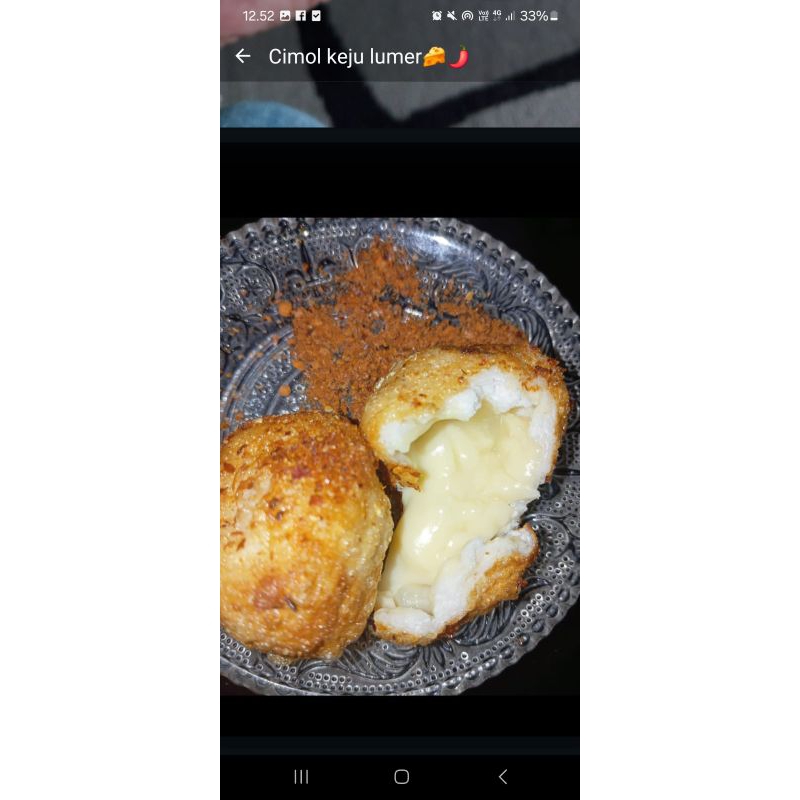 

cimol keju lumer