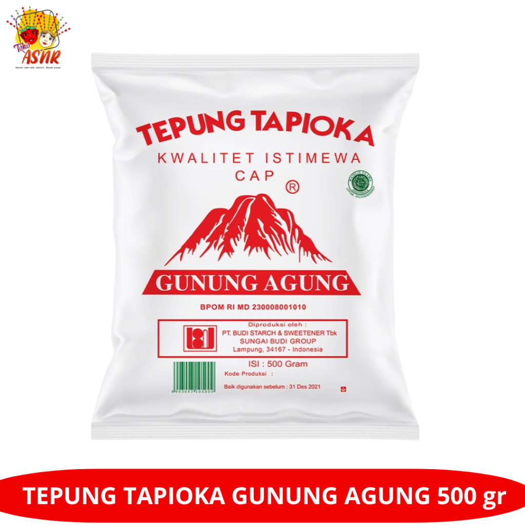 

TEPUNG TAPIOKA GUNUNG AGUNG 500 GR