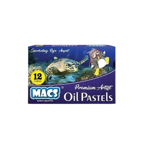 

TBMO MACS Artist Oil Pastel 12 Colour