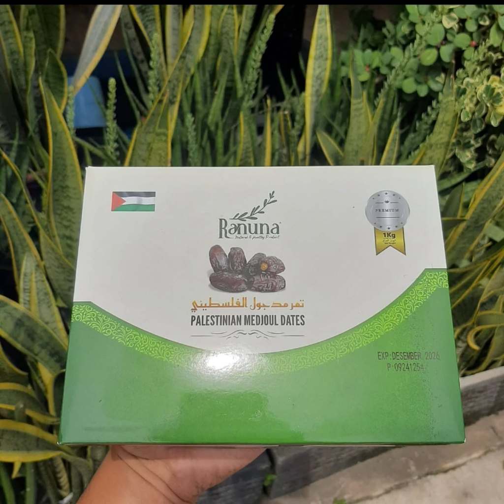 

Kurma Medjool Ranuna Palestina Jumbo 1Kg dan 500gram
