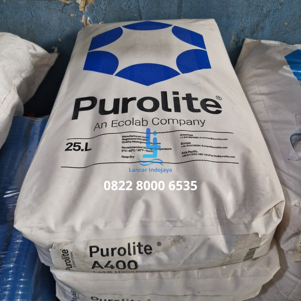 Resin Purolite A 400 Demin Anion Demineral