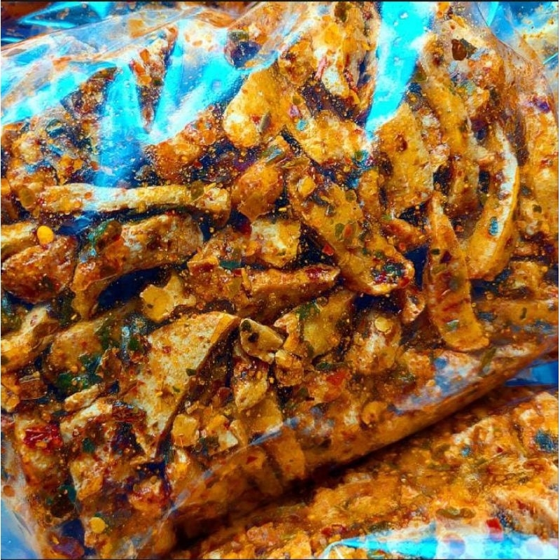 

Basreng pedas viral bumbu daun jeruk 500gr