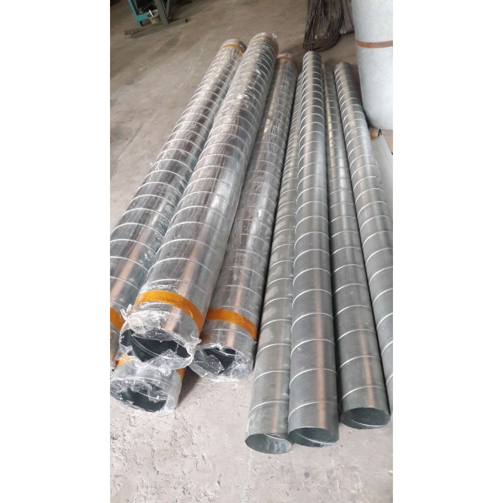 Spiral Duct BJLS 0,5 Diameter 200mm 8 inch, Per 4 Meter