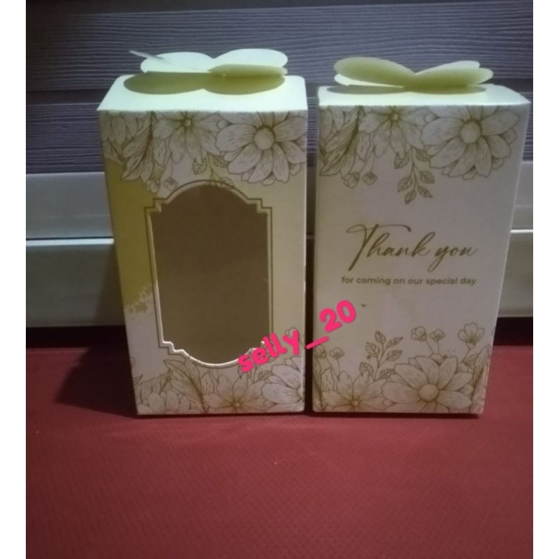 

Box souvenir gelas H10 free tali