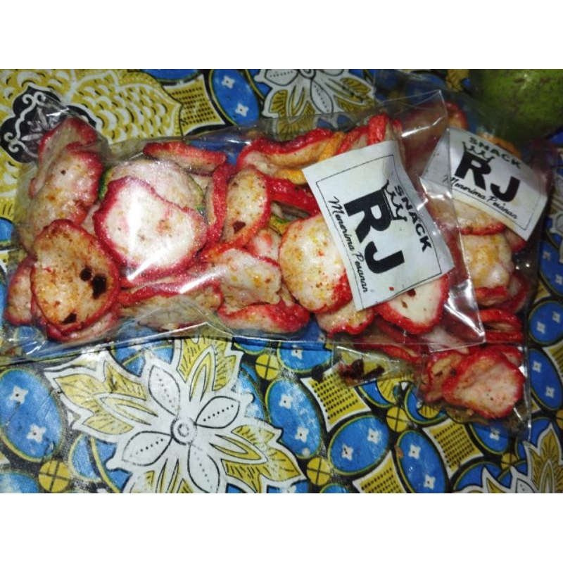 

krupuk seblak pedas gurih