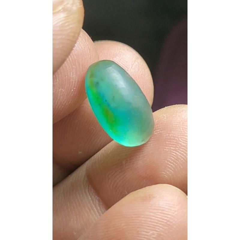 bacan doko majiko hijau giwang metalik