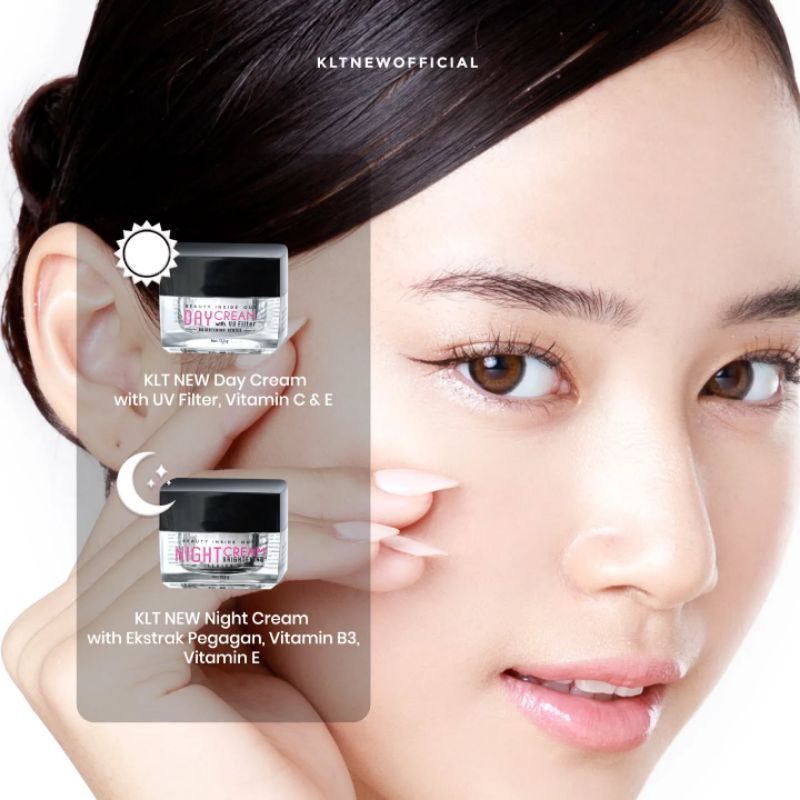 Cream Siang Malam KLT New Black BPOM / KLT New Hitam BPOM