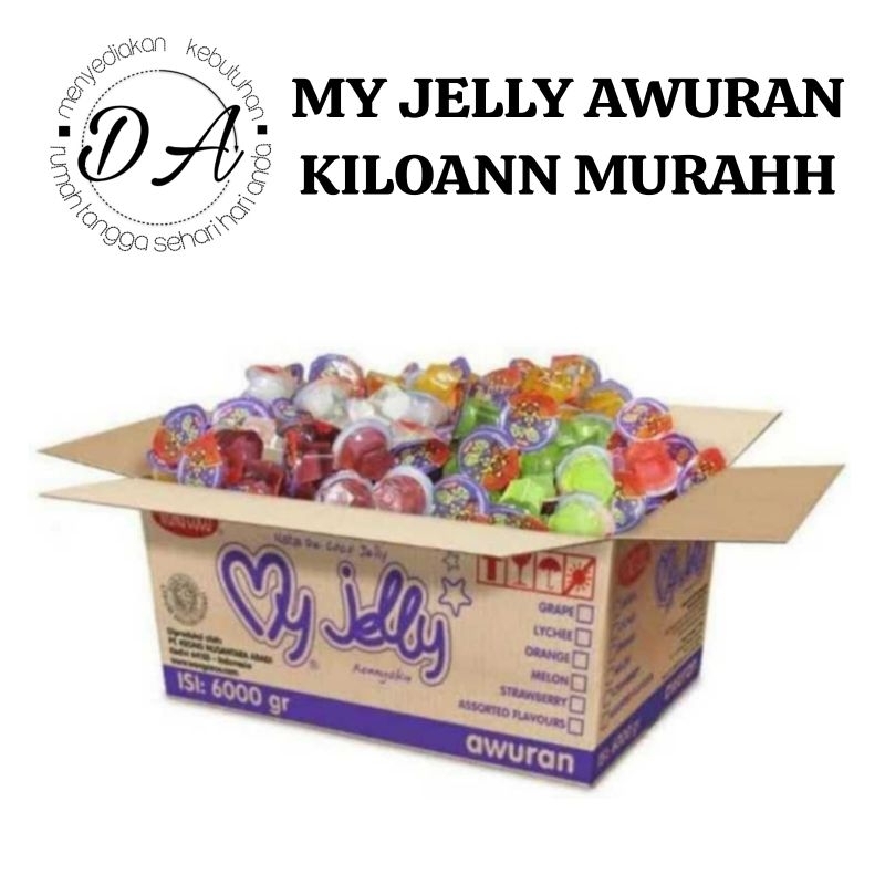 

•DA• MY JELLY AWURAN 1 KG DAN 1/2 KG