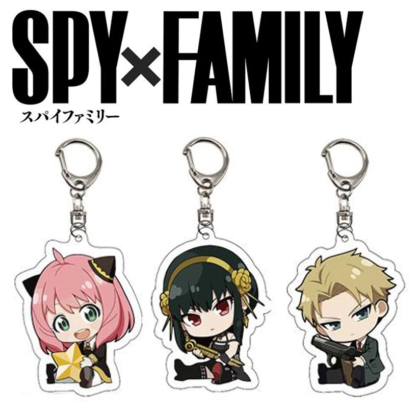 [BATAM ONLY] Ganci SPY X FAMILY / Keychain spy x family / gantungan kunci / anime / aksesoris