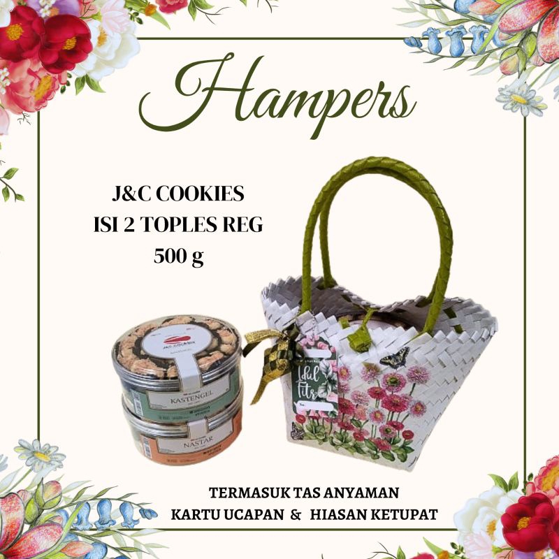 

JnC COOKIES HAMPERS/PARCEL LEBARAN/HAMPERS IDUL FITRI/KEMASAN REGULER
