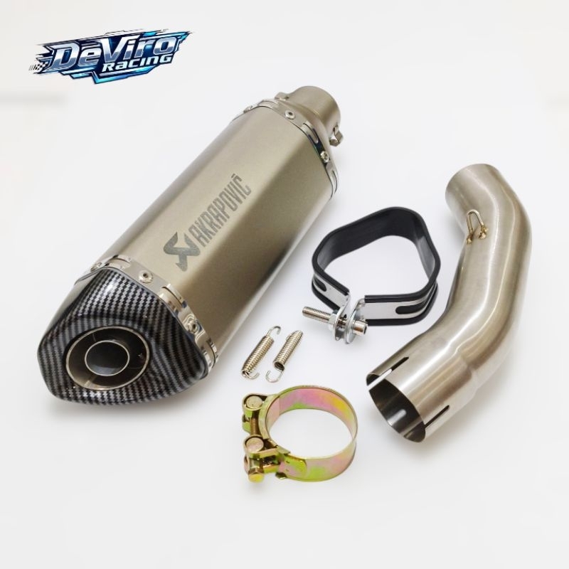 Knalpot Akrapovic APT Import Slip On KTM 250 390 Adventure
