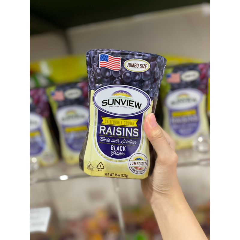 

sunview raisins kismis jumbo size 425 gram