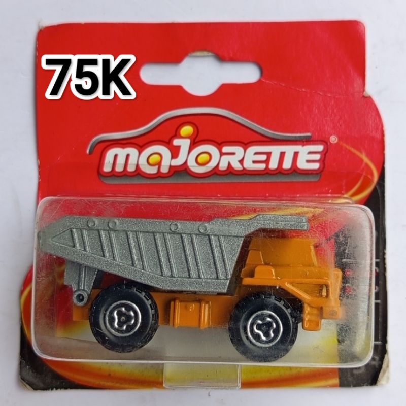 Diecast Majorette Konstruksi Truck Dump