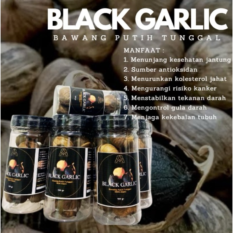 

Black Garlic / Bawang Putih Tunggal
