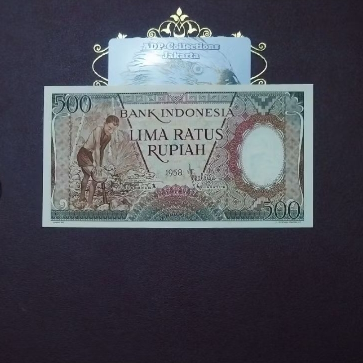 Uang kuno 500 pekerja UNC