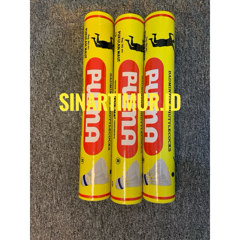SHUTTLECOCK BADMINTON/KOK BULUTANGKIS PUMA KUNING ORIGINAL